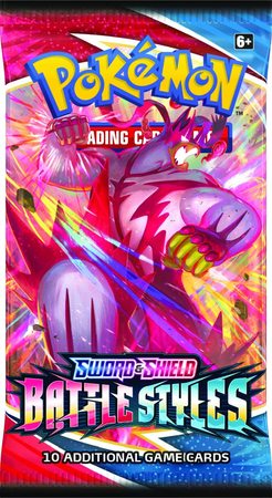 Sword & Shield Battle Styles Booster Pack (Pokemon) Pokemon Sealed Pro PokeOrder.com Sword & Shield Battle Styles Booster Pack (Pokemon) Pokemon Sealed Pro PokeOrder.com