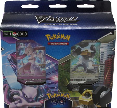 Pokemon GO Mewtwo V/Melmetal V Battle Deck Bundle Pokemon GO Mewtwo V/Melmetal V Battle Deck Bundle