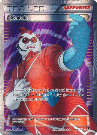 Xerosic - 119/119 - Full Art Ultra Rare XY: Phantom Forces Singles