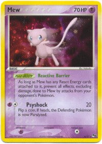 Pokemon POP Series 4 Mew 4/17 Holo Rare Promo Single Card