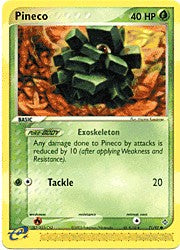 Pokemon EX Dragon - Pineco