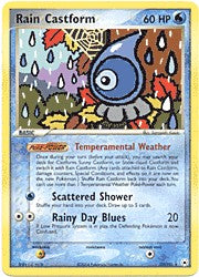 Pokemon EX Hidden Legends - Rain Castform