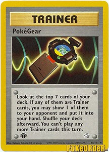 Neo Genesis Rare Trainer - PokeGear PokeOrder.com Neo Genesis Rare Trainer - PokeGear PokeOrder.com