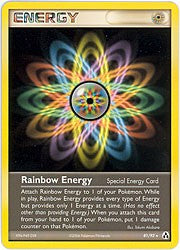 pokemon energy card maker Pokemon Aquapolis Rare Rainbow Energy #144