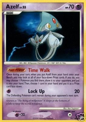 Pokemon Legends Awakened Rare Card - Azelf 19/146