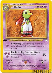 Xatu (UNLIMITED) : NEO GENESIS 052/111 - Pokemon Single Card Xatu (UNLIMITED) : NEO GENESIS 052/111 - Pokemon Single Card