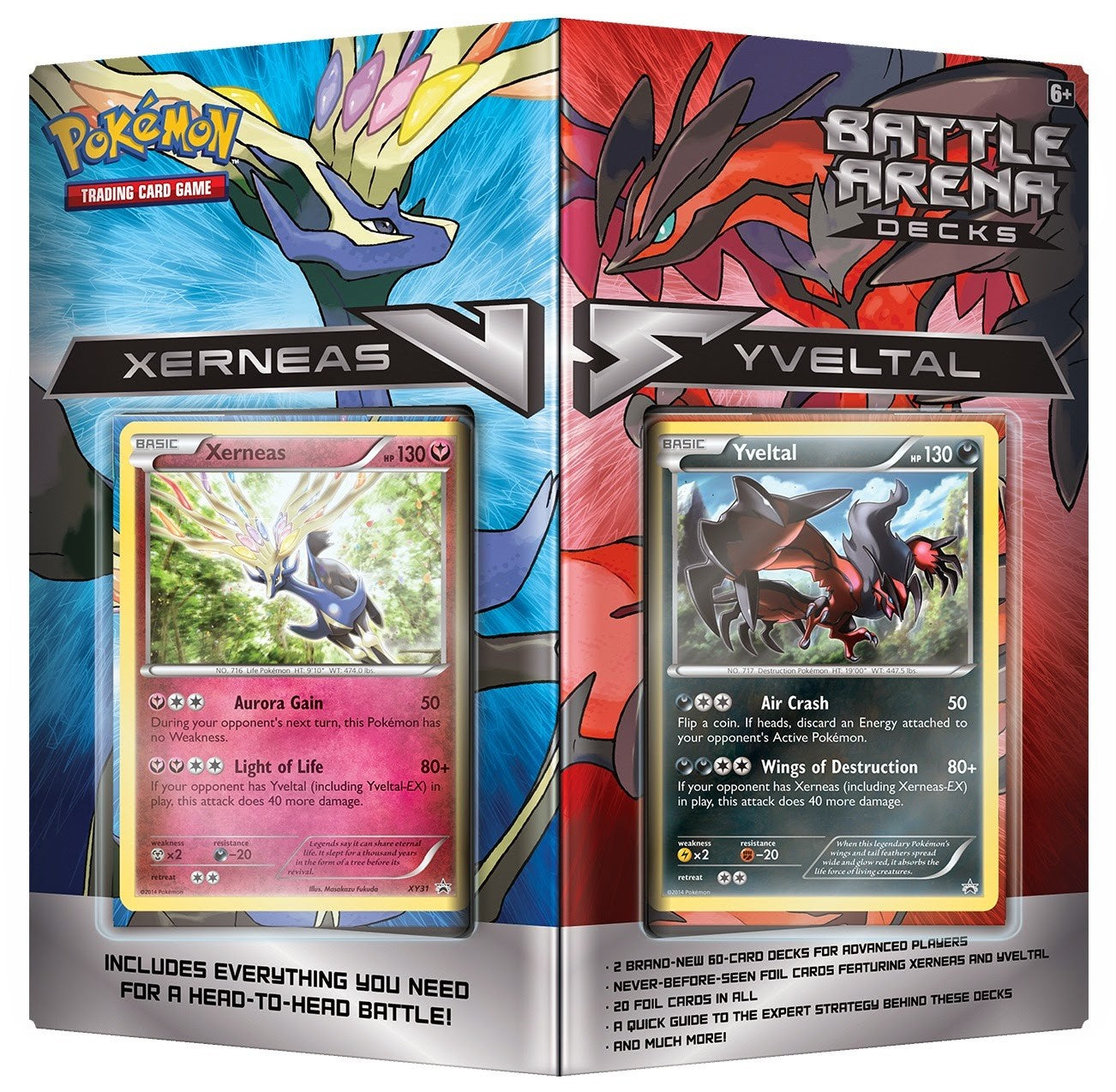 Pokemon Xerneas vs Yveltal Battle Arena Decks