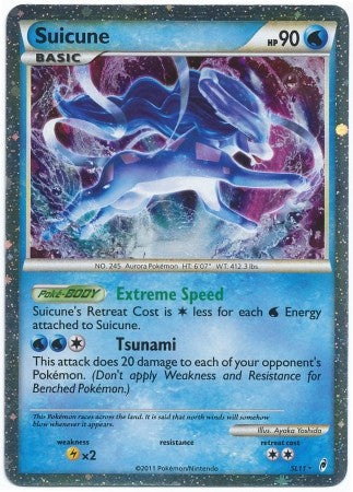 Pokemon Call Of Legends Suicune SL11 Ultra Rare Card