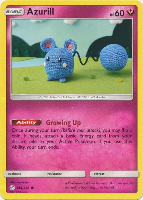 Azurill 146/236 Cosmic Eclipse