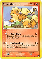 Pokemon ex Legend Maker - Growlithe