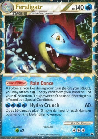 Pokemon Ultra Rare Promo Card - Feraligatr (Prime) HGSS07