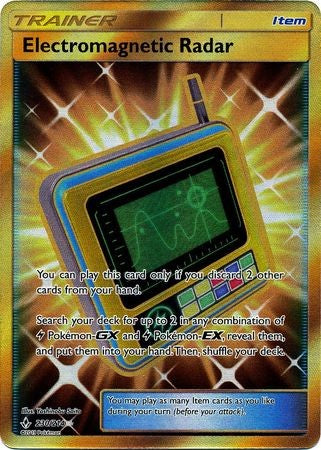 Electromagnetic Radar - 230/214 - Sun & Moon: Unbroken Bonds Secret Rare