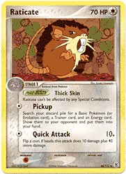 Pokemon EX Fire Red & Leaf Green - Raticate