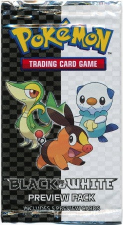 Pokemon Black & White Preview Booster Pack