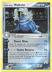 EX Aqua vs Magma - Walrein