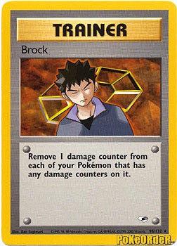 Pokemon Gym Heroes Rare Card