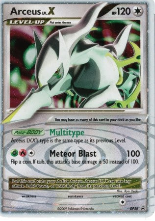 Pokemon Diamond & Pearl Ultra Rare Promo Card - Arceus LV.X DP56
