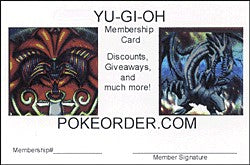 PokeOrder's YuGiOh! 10% Off Member Card PokeOrder.com PokeOrder's YuGiOh! 10% Off Member Card PokeOrder.com