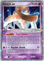 Pokemon EX Deoxys Ultra Rare Card - Deoxys ex 99/107