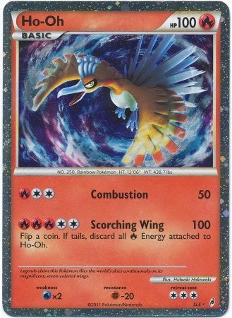 Pokemon Call Of Legends Ho-Oh SL5 Ultra Rare Card