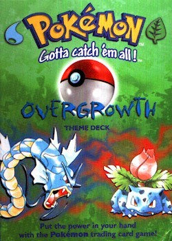 Pokemon Cards Basic 'Overgrowth' Theme Deck