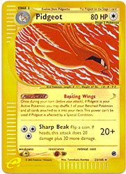 Pokemon Expedition - Pidgeot Holofoil