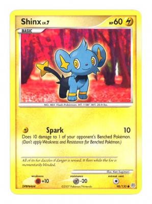 Pokemon Diamond & Pearl Common Card - Shinx 98/130