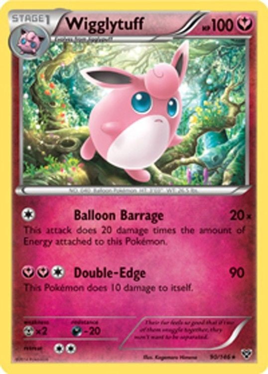 Wigglytuff 90/146 - Pokemon XY Rare Card