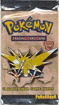 Pokemon Cards Fossil Booster Pack