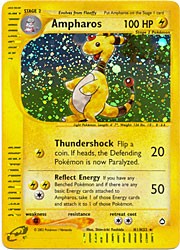 Pokemon Aquapolis - Ampharos Holofoil