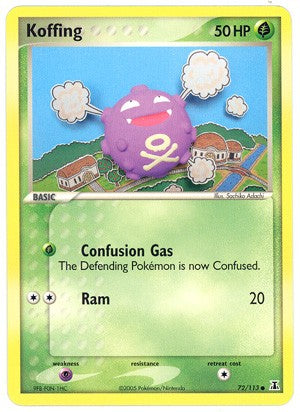 Pokemon EX Delta Species- Koffing