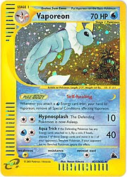 Pokemon E Skyridge - Vaporeon (Holofoil)