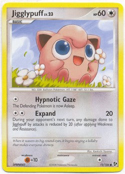 Pokemon Diamond & Pearl Great Encounters - Jigglypuff (Common) Card