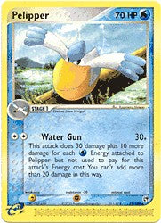 Pokemon Sandstorm Uncommon Card - Pelipper 50/100