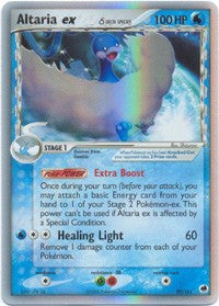 Pokemon EX Dragon Frontiers Ultra Rare Card - Altaria ex 90/101