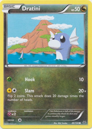 Dratini 49/108 Common - Pokemon XY Roaring Skies Card