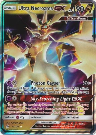 Ultra Necrozma GX 95/131 Ultra Rare - Pokemon Sun & Moon Forbidden Light Card