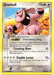 Pokemon EX Unseen Forces Uncommon Granbull #39