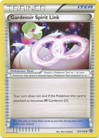 Gardevoir Spirit Link 101/114 Uncommon - Pokemon XY Steam Siege Card