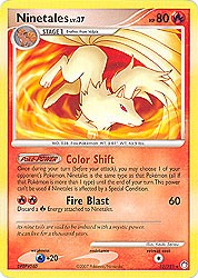 Pokemon Diamond & Pearl Mysterious Treasures- Ninetales