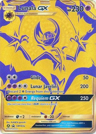 Lunala GX - SM103a - Promo Pokemon Sun & Moon Promos