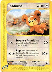 E Skyridge - Teddiursa