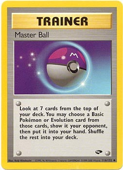 Gym Challenge Trainer - Master Ball Card