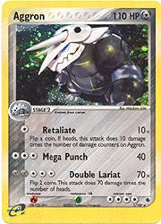 EX Ruby & Sapphire - Aggron Holofoil
