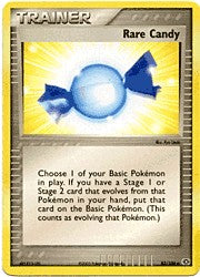 Pokemon EX Emerald Uncommon Card - Rare Candy 83/106