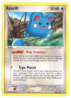 Pokemon EX Delta Species- Azurill