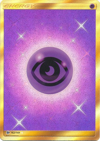 Psychic Energy 162/149 Secret Rare - Pokemon Sun & Moon Base Set Single Card