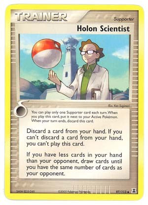 Pokemon EX Delta Species- Holon Scientist