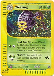 Pokemon Expedition - Weezing Holofoil