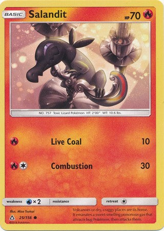 Salandit 25/156 Common - Pokemon Ultra Prism